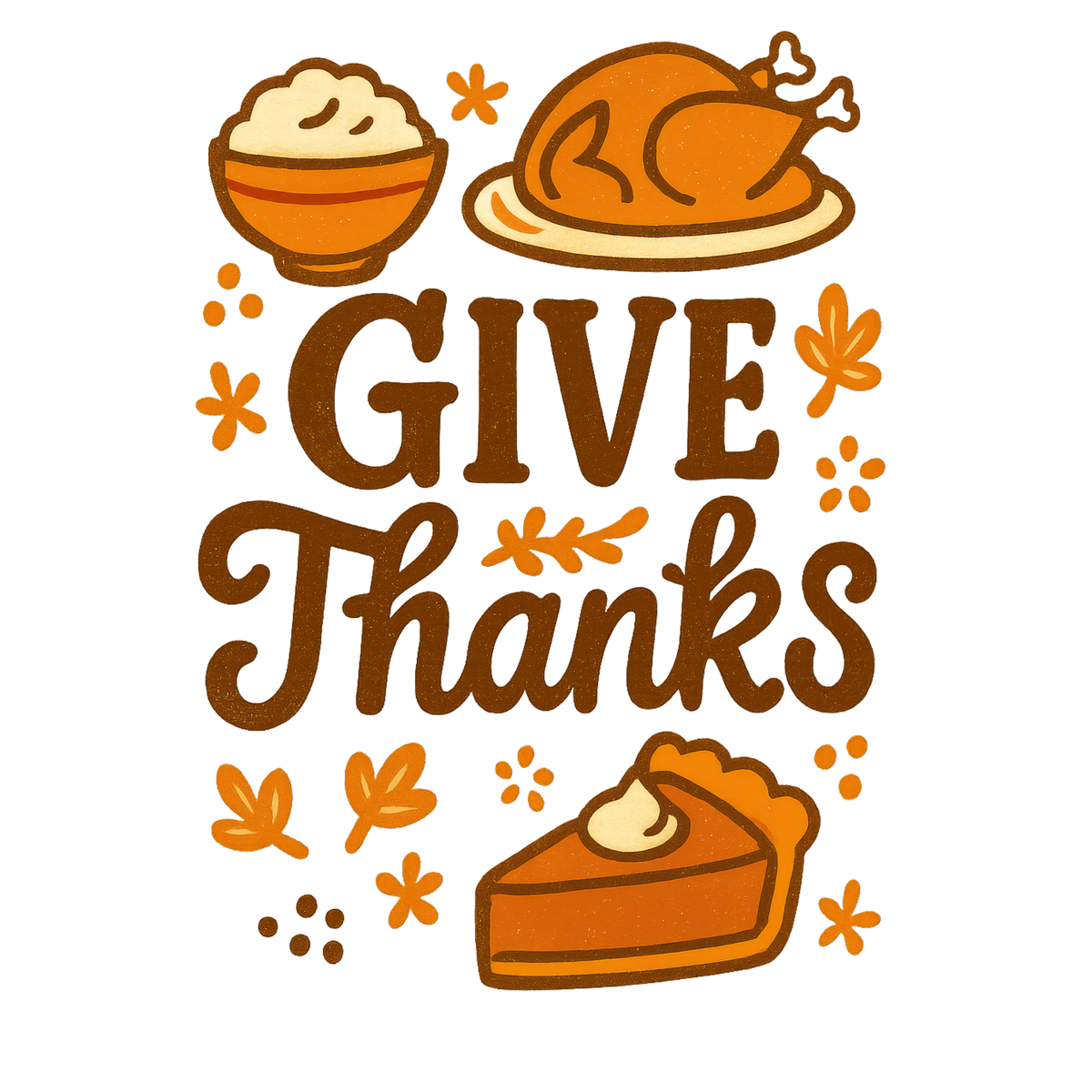 Back/detail view of Give Thanks Tumbler – 16 oz Insulated Clear Cup with Straw tumbler