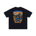 Front/product view of Bodega KAT 90s Streetball Unisex Oversized Cotton T-Shirt graphic T-shirt