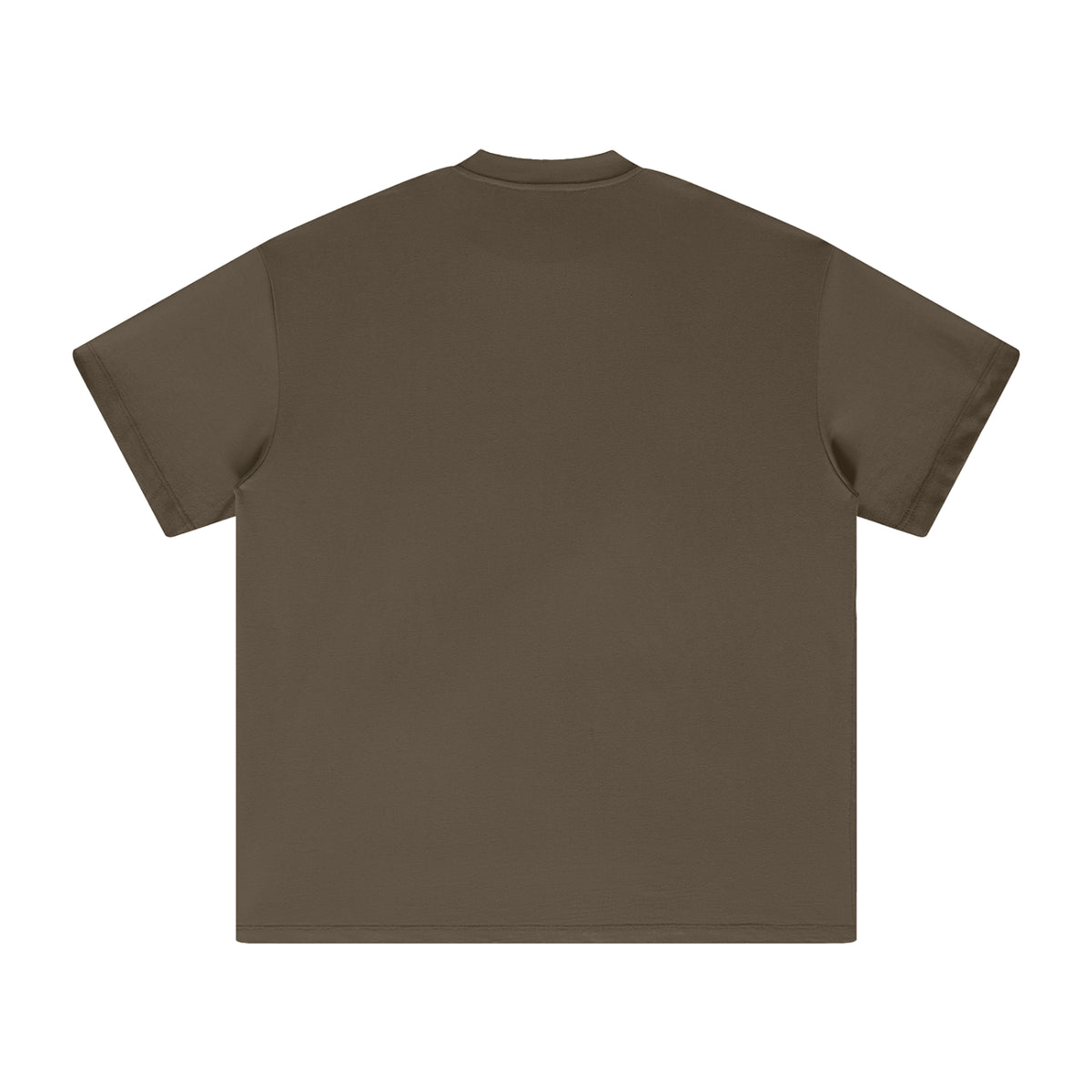 Back/detail view of Pumpkin Pie Social Club – Heavyweight Earth-Tone T-Shirt graphic T-shirt