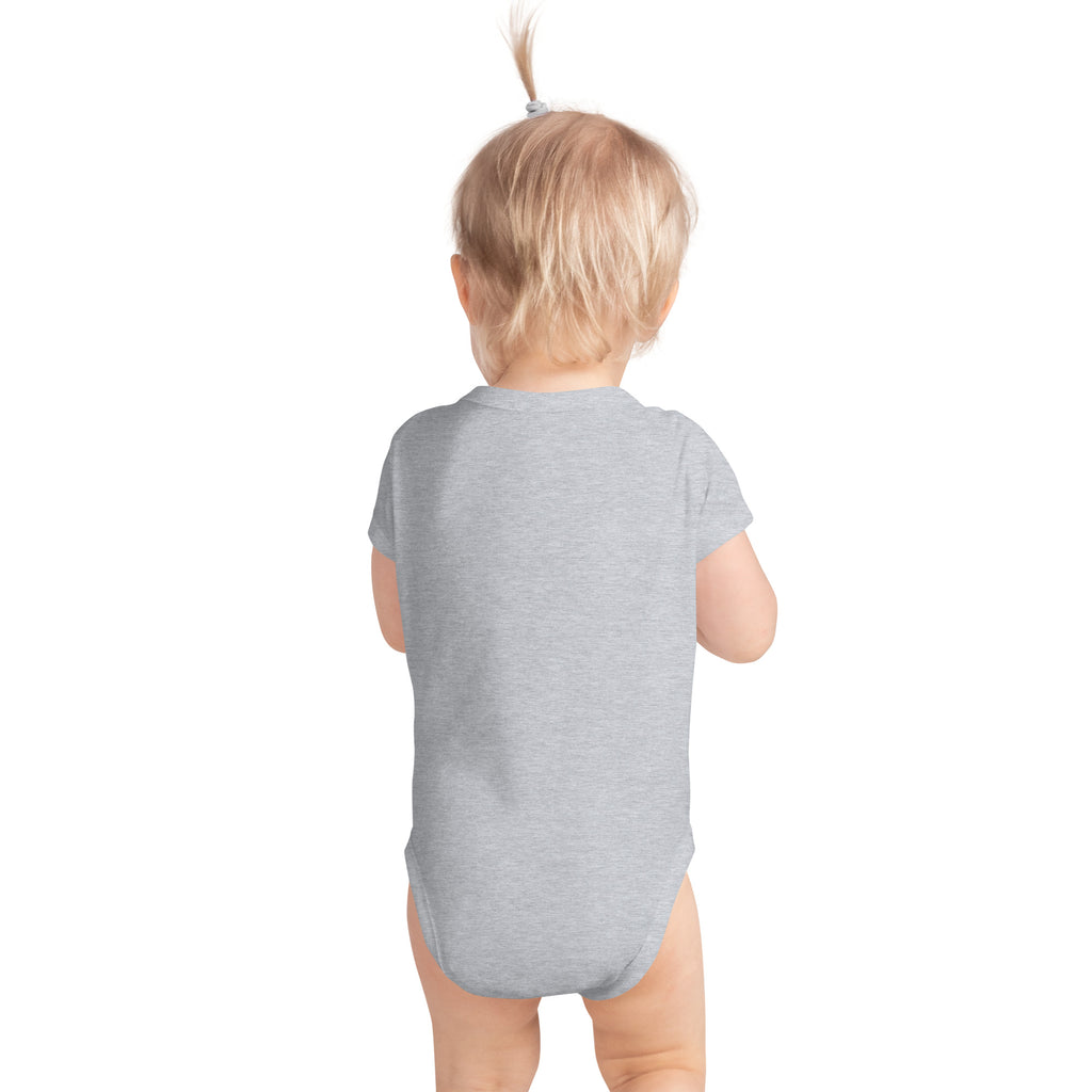 LIL BABY Halloween monster name Infant Bodysuit with spooky front lettering and blank back