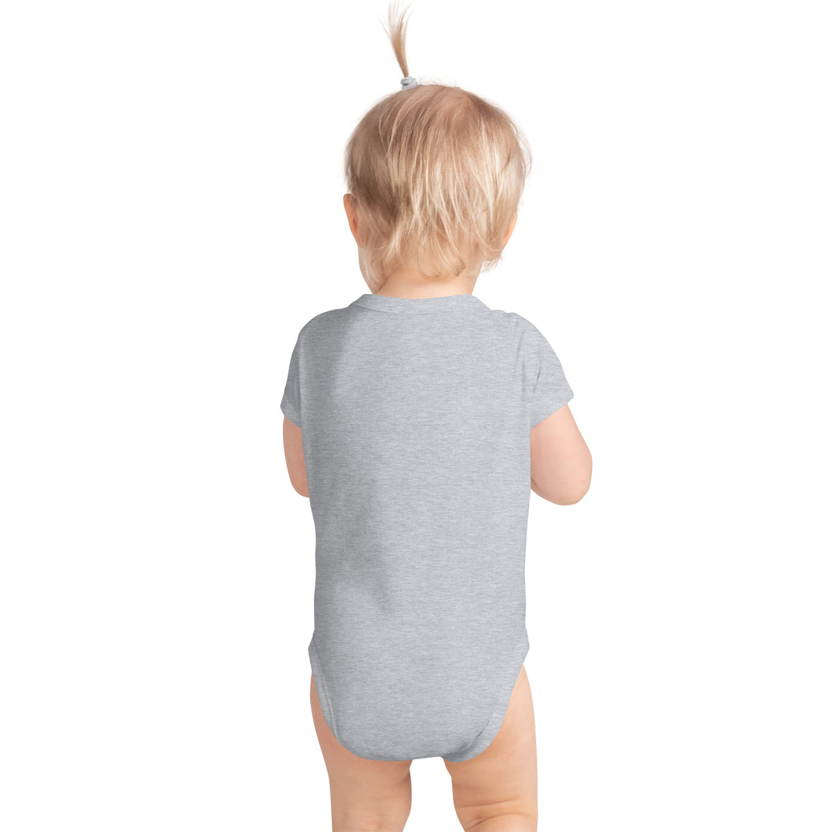 LIL BABY Halloween monster name Infant Bodysuit with spooky front lettering and blank back