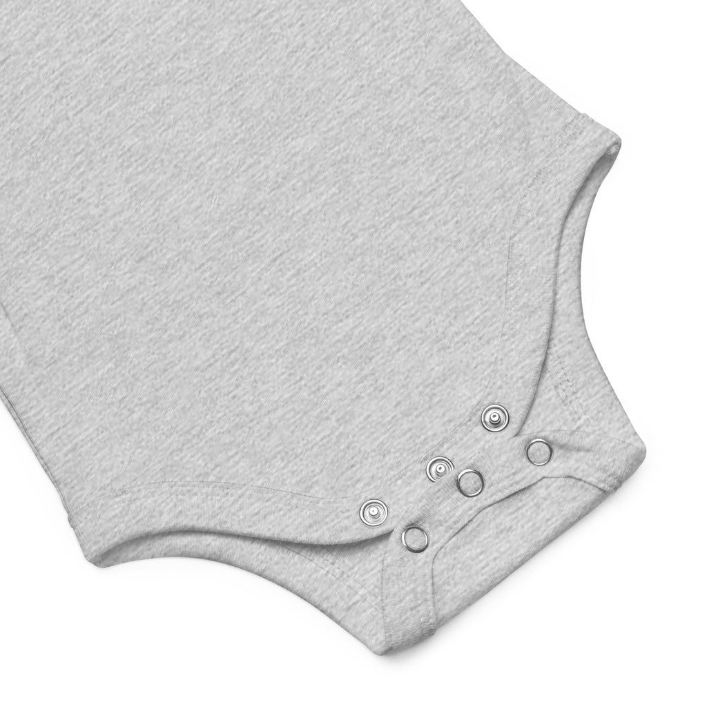 Back/detail view of Easter Squad (Bunny Icons) short sleeve one piece baby one-piece