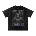 Front/product view of Gargoyle 90s Bootleg Vintage Oversized T-Shirt graphic T-shirt