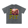 I PIT Pumpkin — Pittsburgh Halloween Oversized Distressed Tee (90s Bootleg)