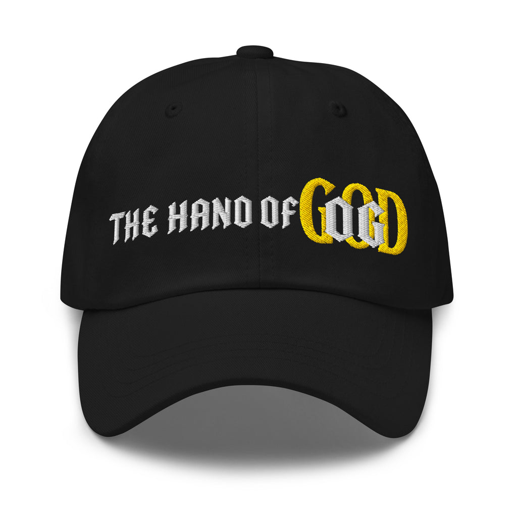 Front/product view of The Hand of OG Embroidered Dad Hat hat