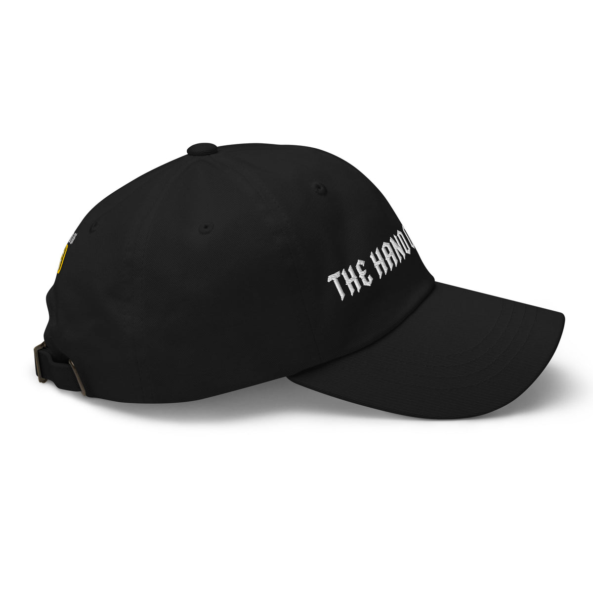 Back/detail view of The Hand of OG Embroidered Dad Hat hat