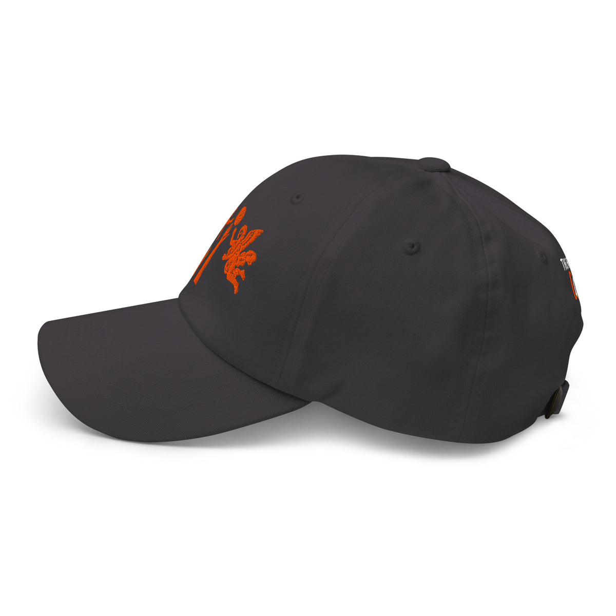 Back/detail view of The Hand of God & Angels Classic Dad Hat hat