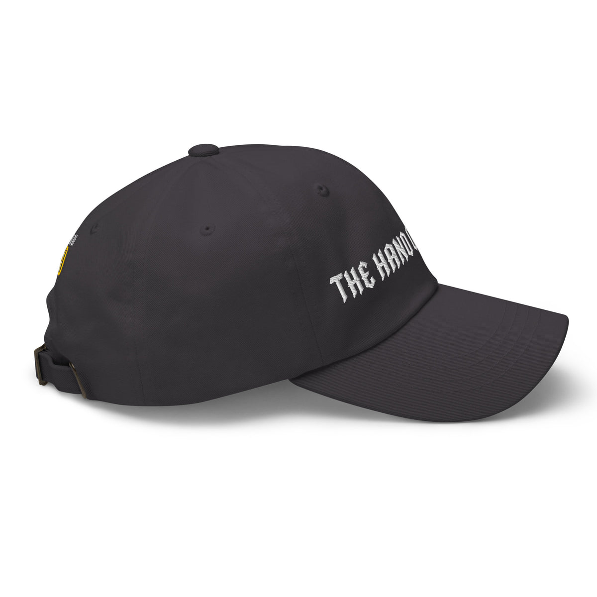 Back/detail view of The Hand of OG Embroidered Dad Hat hat