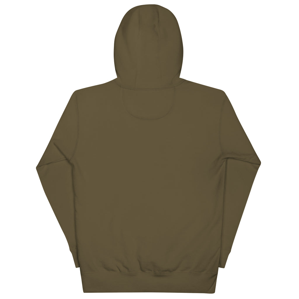 Back/detail view of Pumpkin Pie Social Club Hoodie – Premium Unisex Pullover graphic hoodie