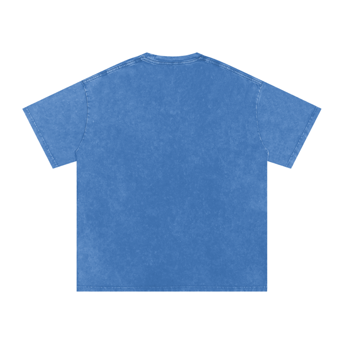 Back/detail view of New York Basketball 2026 World Champions Snow Washed Oversized Cotton graphic T-shirt