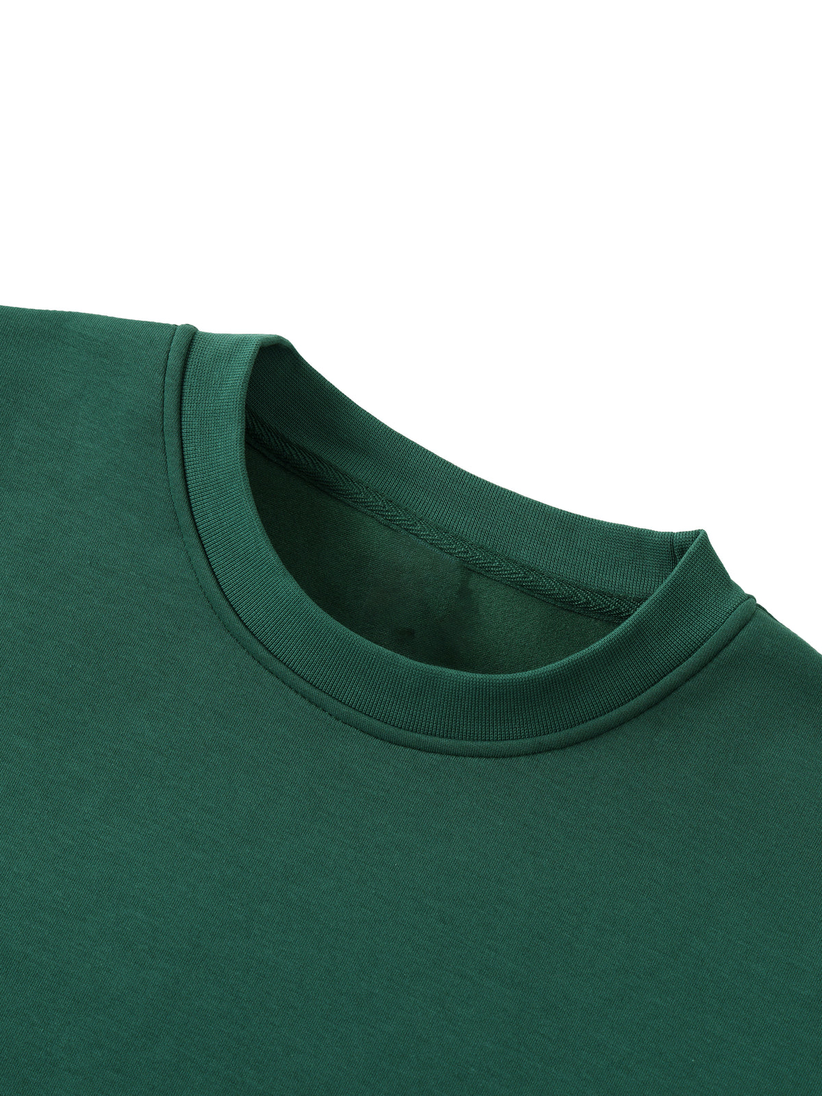 Back/detail view of She’s Mine Crewneck Sweatshirt — Cupid Arrow Point Aims graphic sweatshirt
