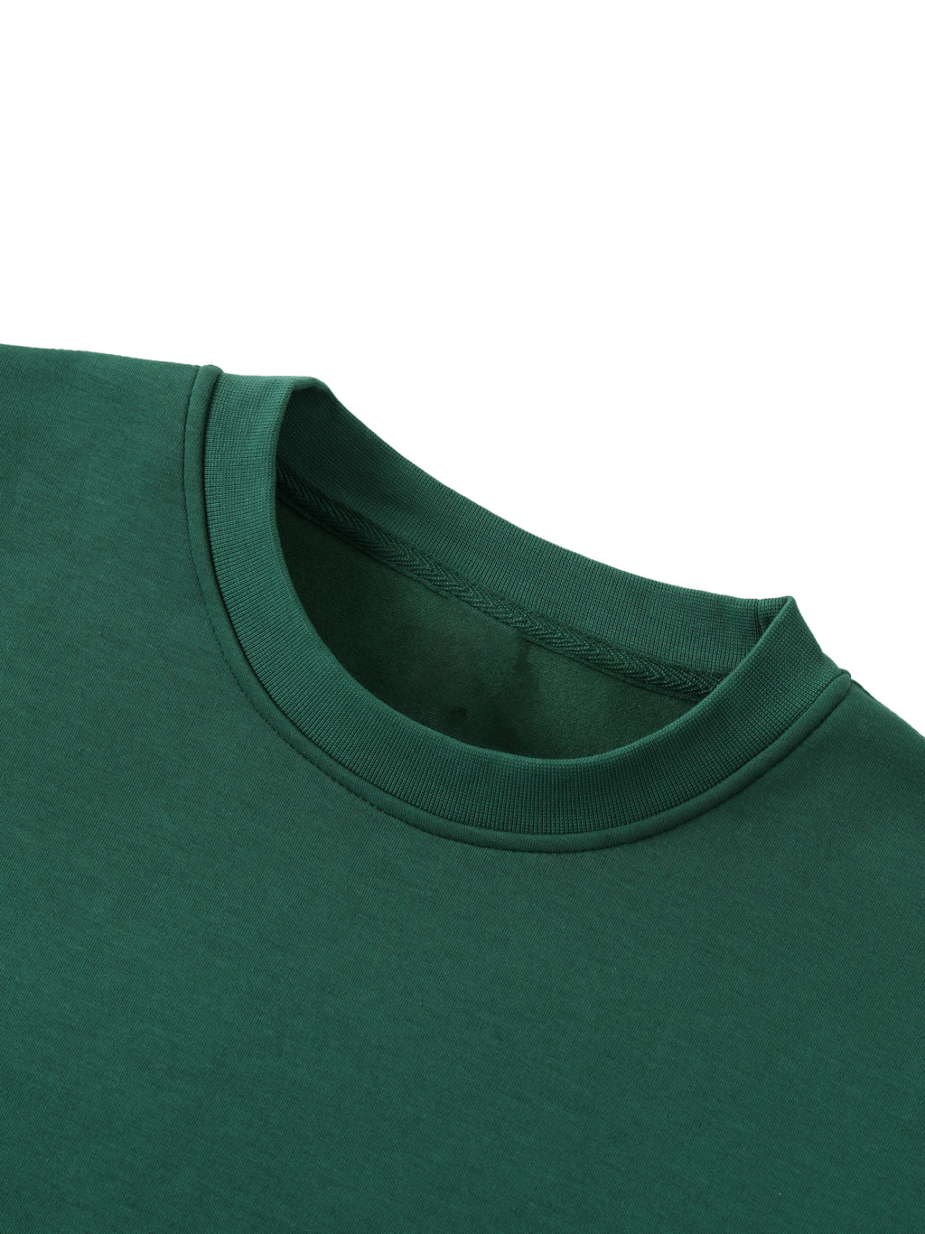 Back/detail view of He’s Mine Crewneck Sweatshirt — Cupid Arrow Aims graphic sweatshirt