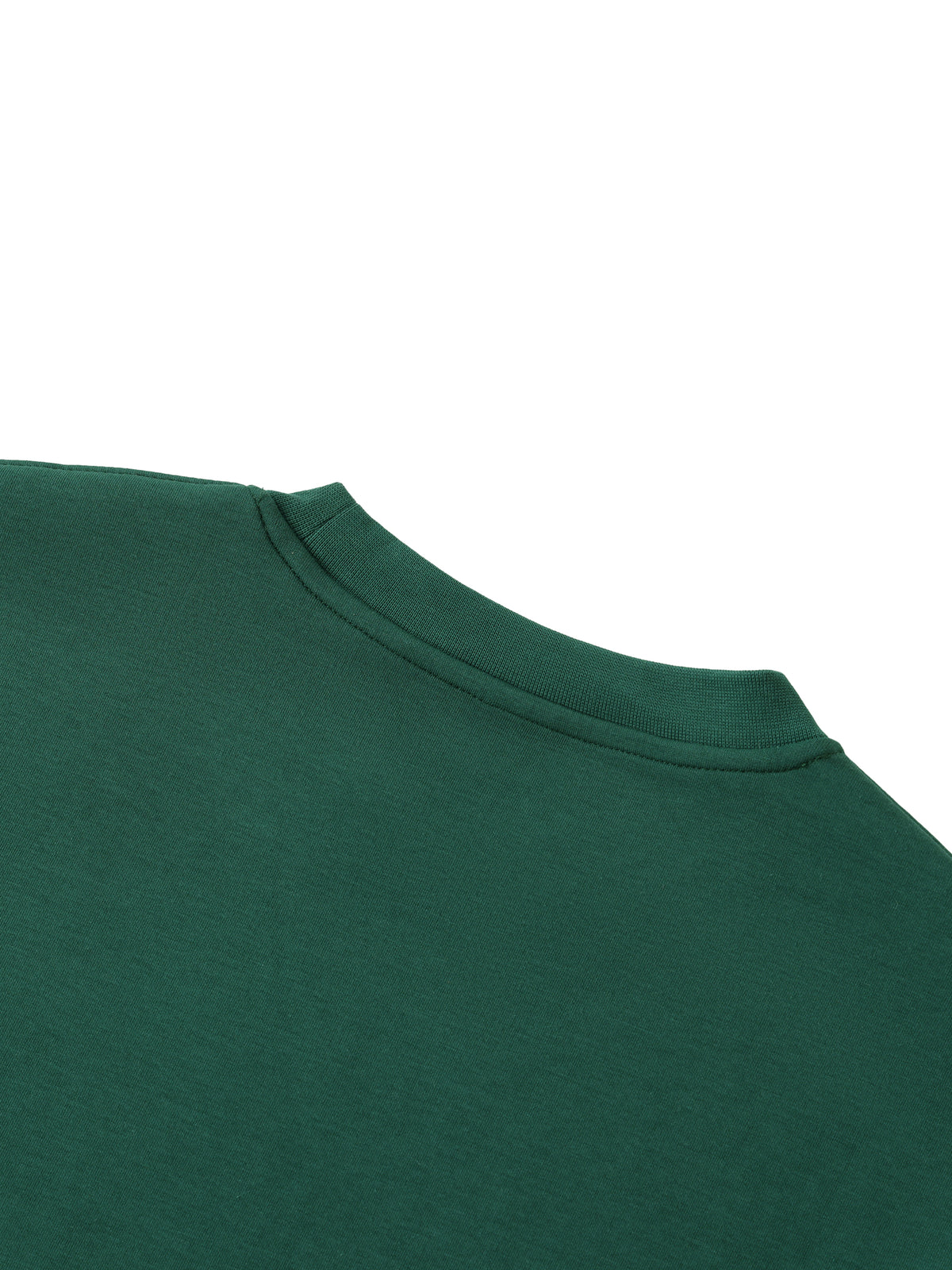 Back/detail view of She’s Mine Crewneck Sweatshirt — Cupid Arrow Point Aims graphic sweatshirt