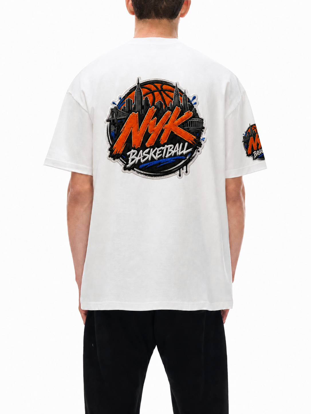 Big Apple Ballers Puppet Style - Unisex Oversized Cotton T-Shirt