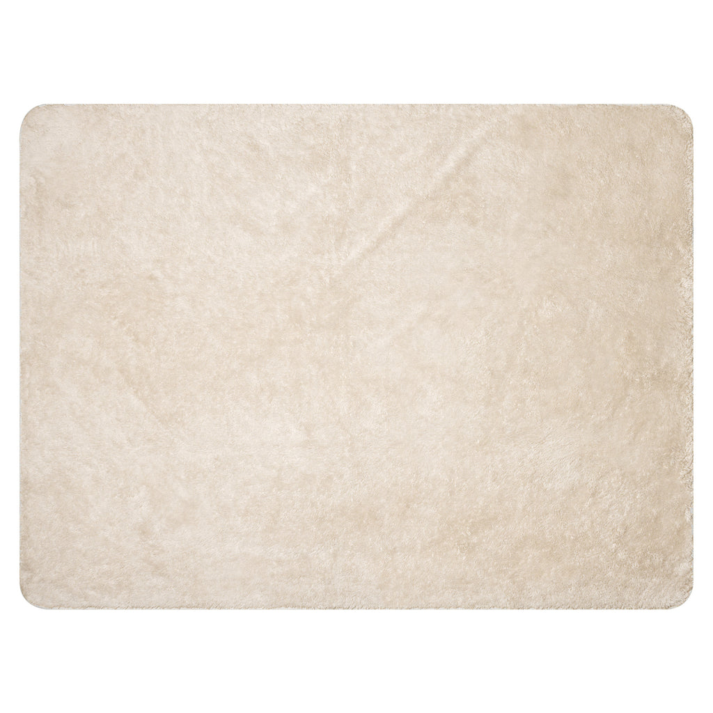 Back/detail view of Dear Santa, Define “Good” – Sublimated Sherpa Blanket (Ultra-Soft blanket