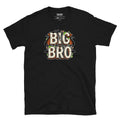 BIG BRO Halloween monster name Unisex T-Shirt in Black with spooky front lettering and blank back