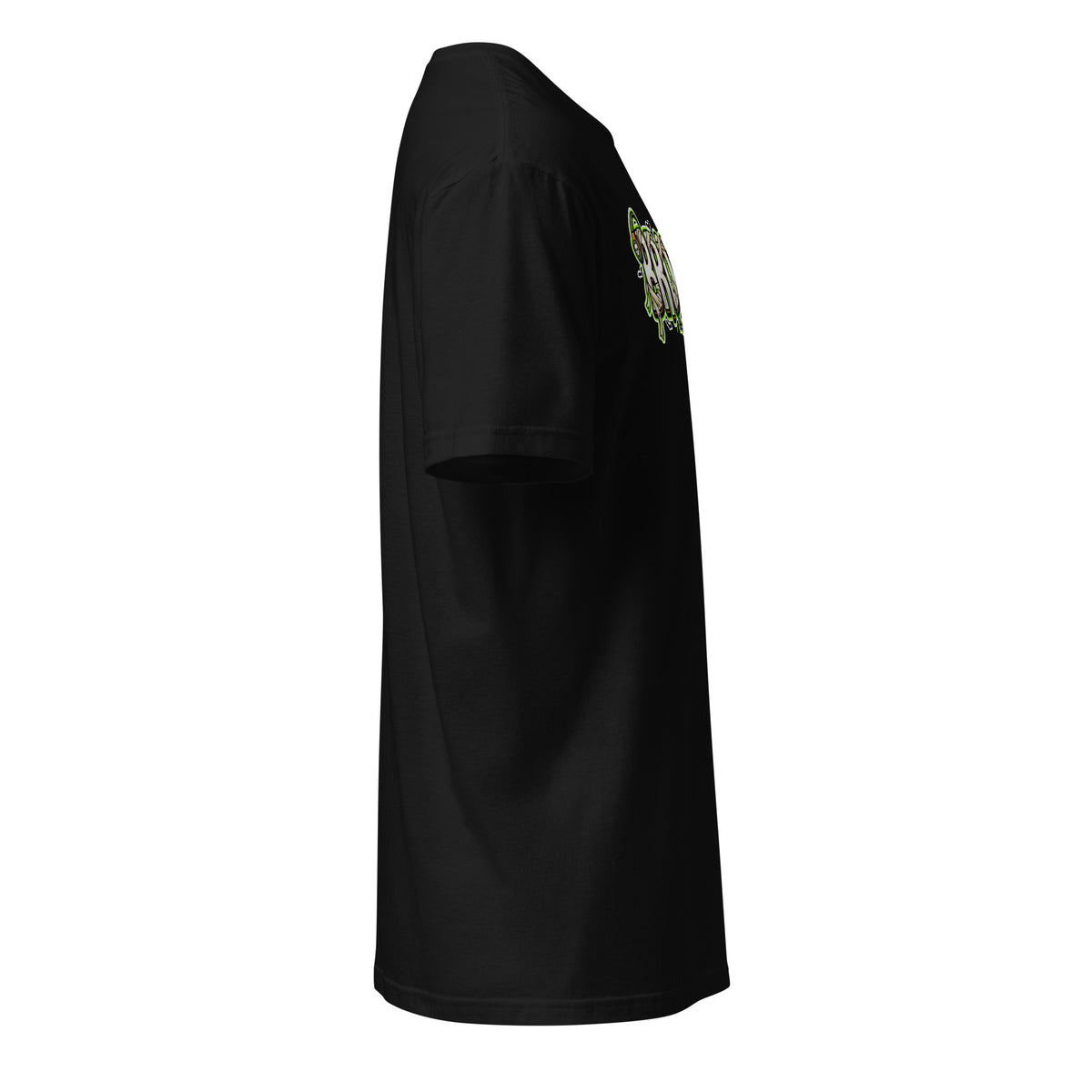 BROTHER Halloween monster name Unisex T-Shirt in Black with spooky front lettering and blank back