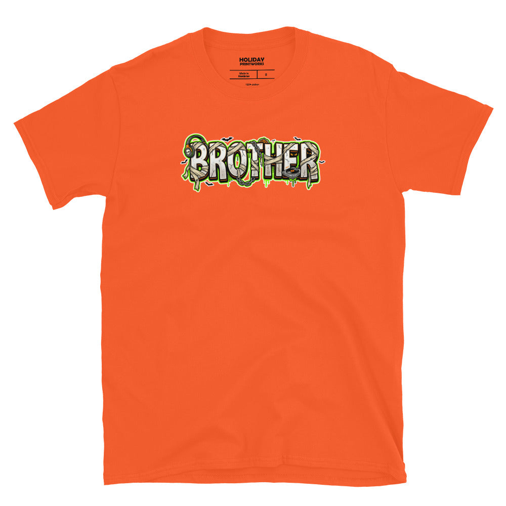 BROTHER Halloween Monster Name Unisex T-Shirt