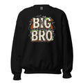BIG BRO Halloween monster name Unisex Sweatshirt in Black with spooky front lettering and blank back