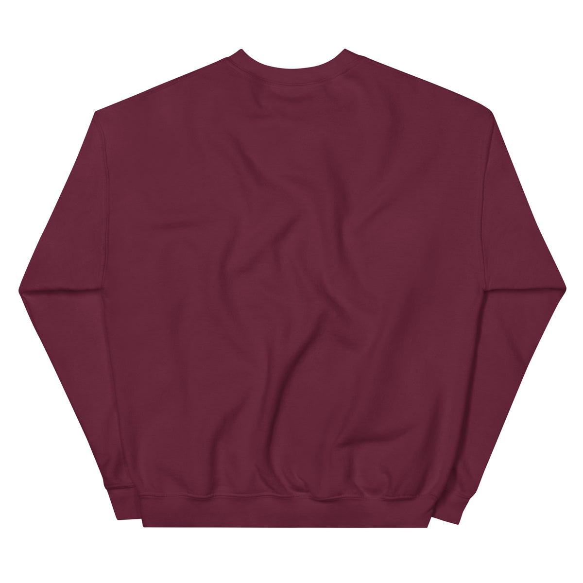 Back/detail view of Leftovers Are My Love Language – Funny Thanksgiving Crewneck graphic sweatshirt