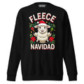 Front/product view of Fleece Navidad – Unisex Premium Sweatshirt graphic sweatshirt