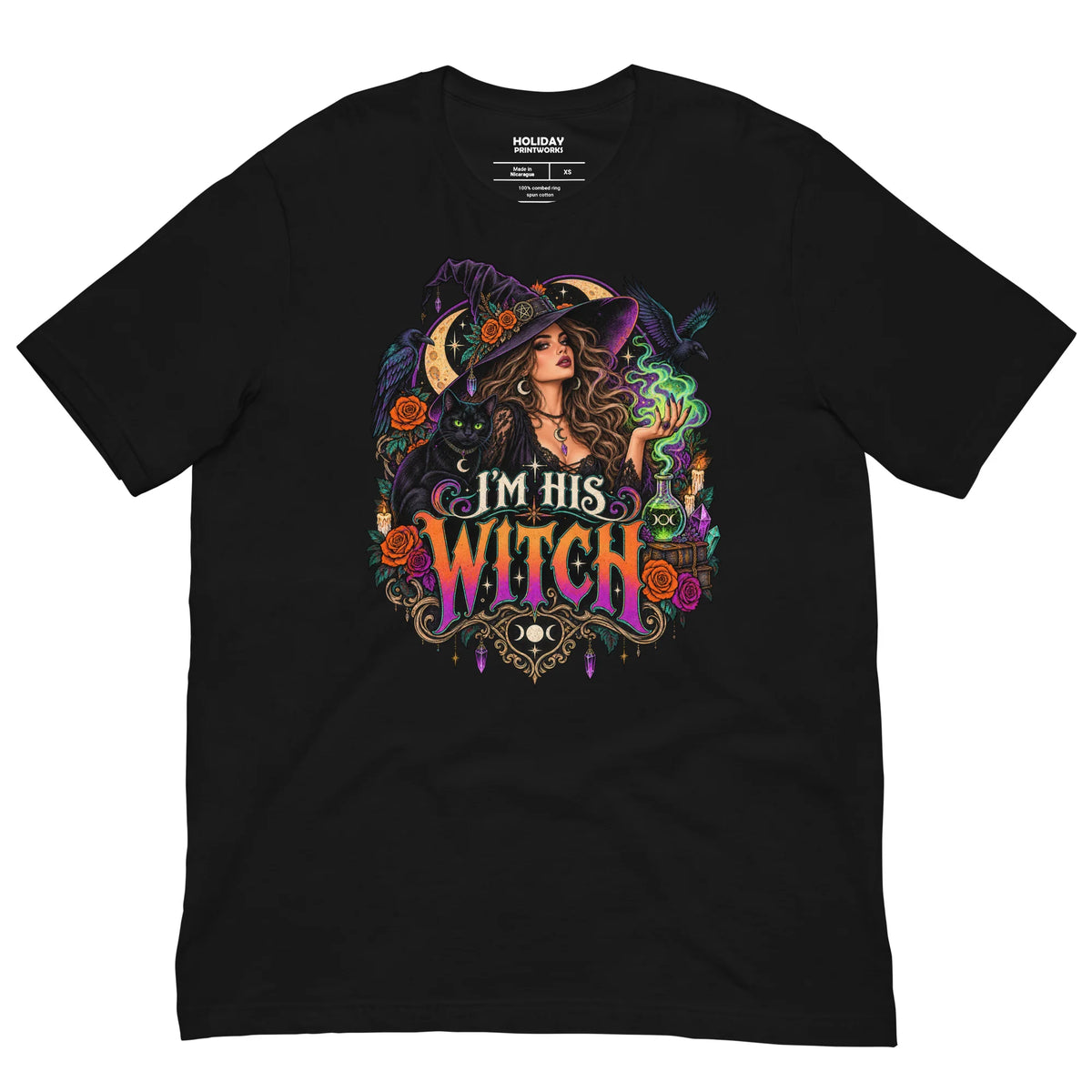 I'm His Witch, I'm Her Boo Illustrated Style Bundle
