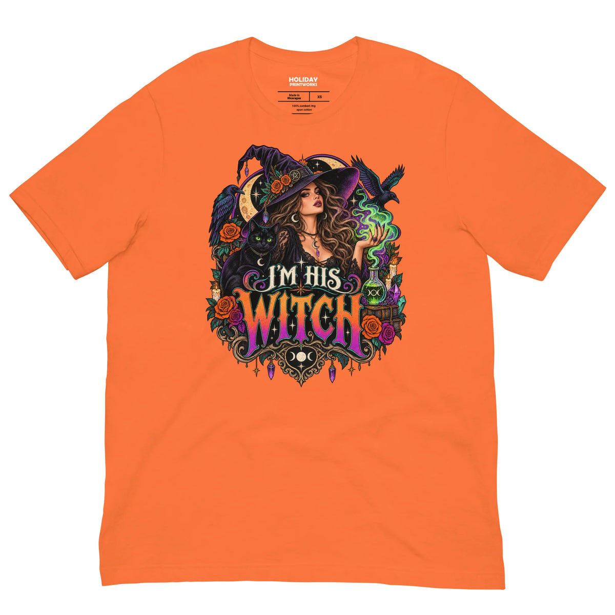I'm His Witch, I'm Her Boo Illustrated Style Bundle