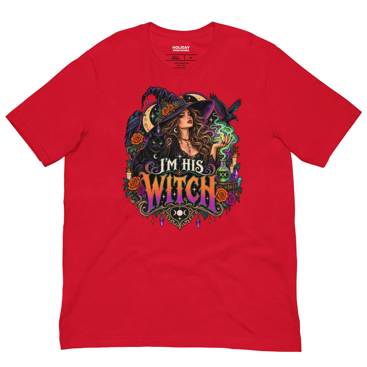 I'm His Witch, I'm Her Boo Illustrated Style Bundle