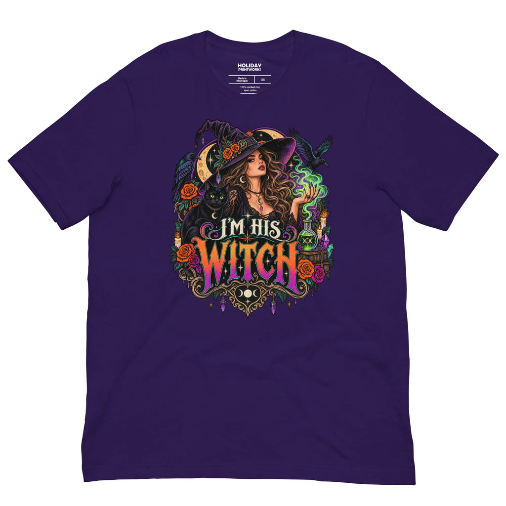 I'm His Witch, I'm Her Boo Illustrated Style Bundle