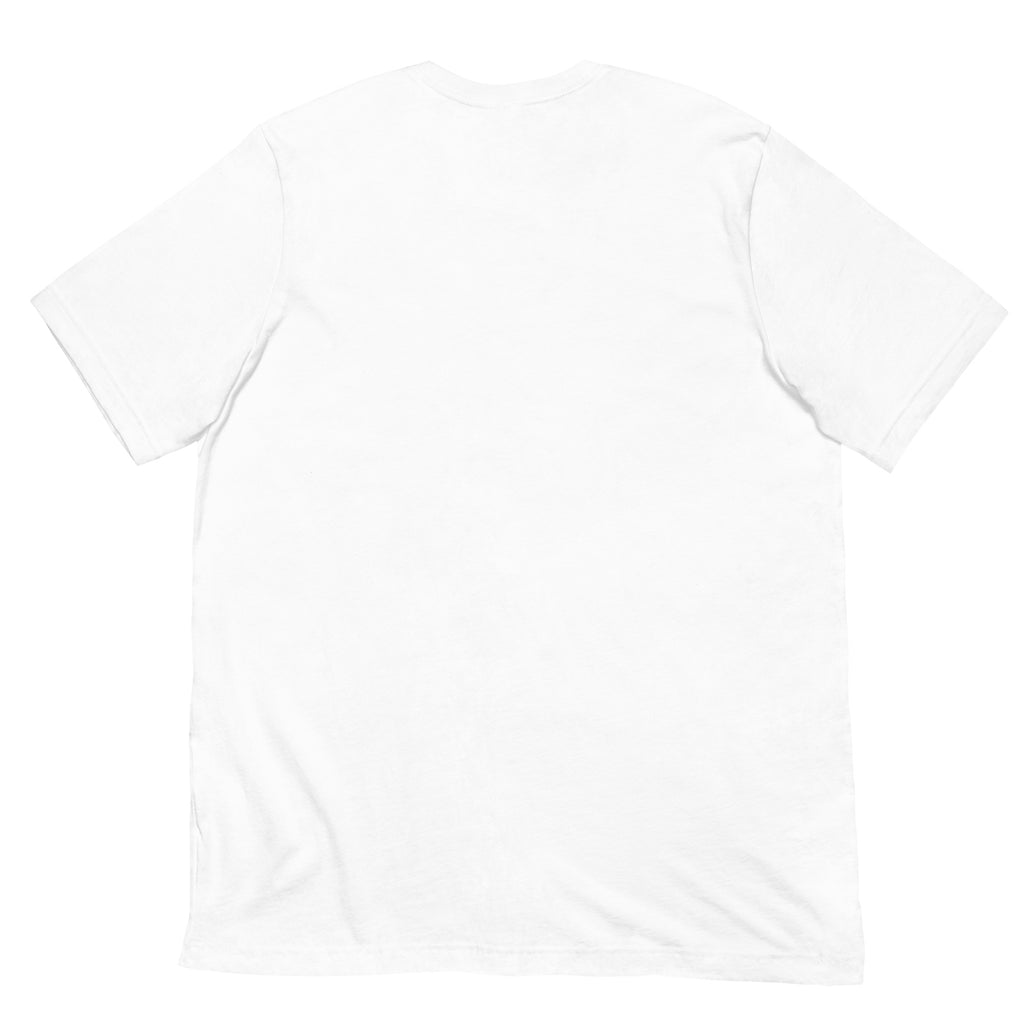 Back/detail view of Green Looks Good On Me St. Patrick’s Day Unisex Tee graphic T-shirt