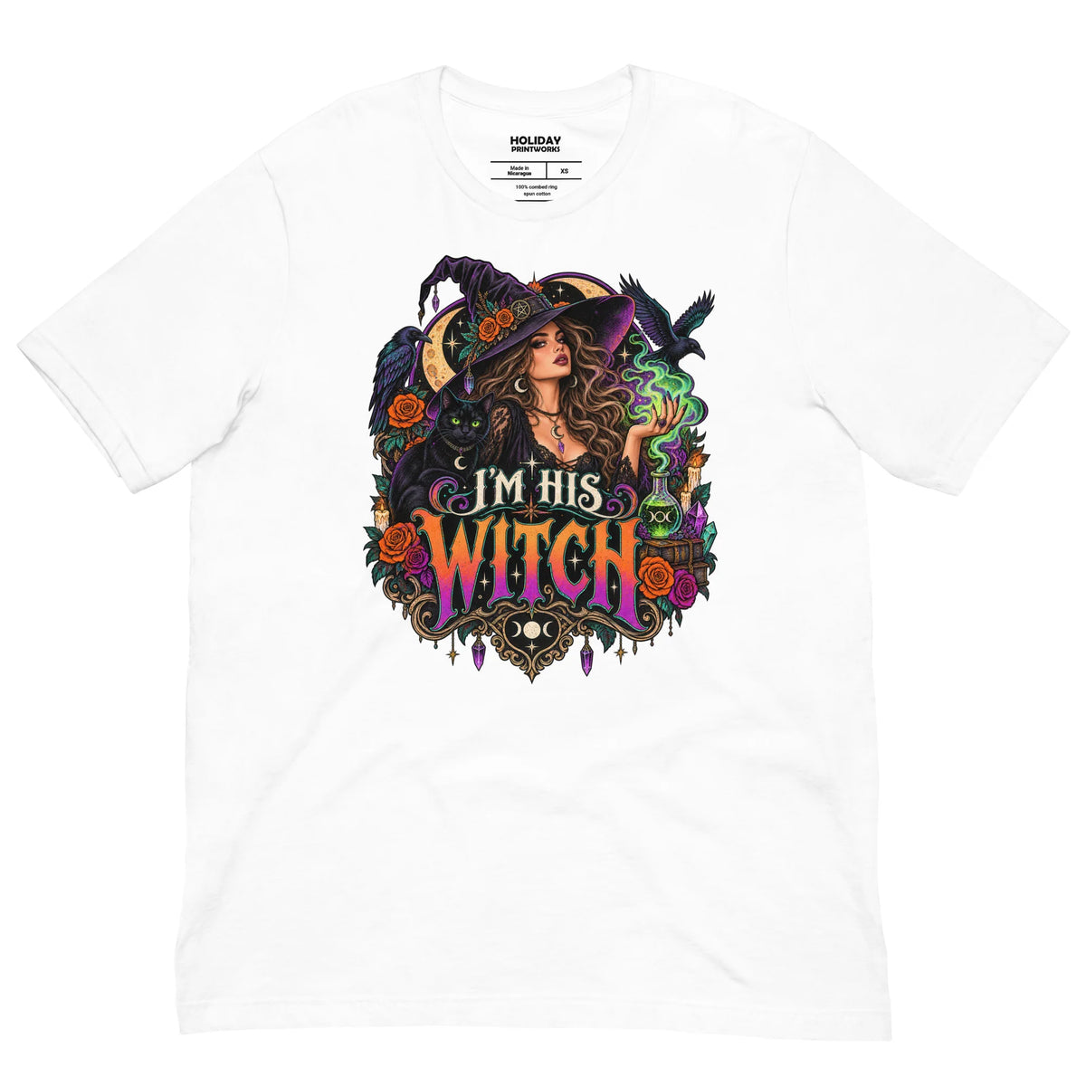 I'm His Witch, I'm Her Boo Illustrated Style Bundle