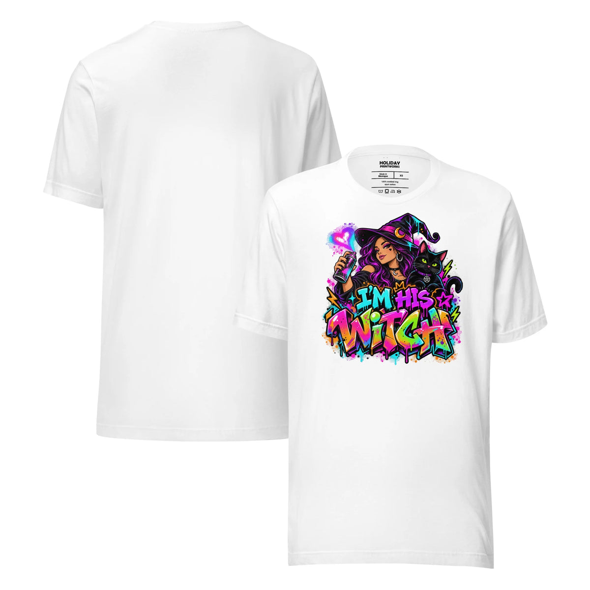 I'm His Witch, I'm Her Boo Graffiti Style Bundle