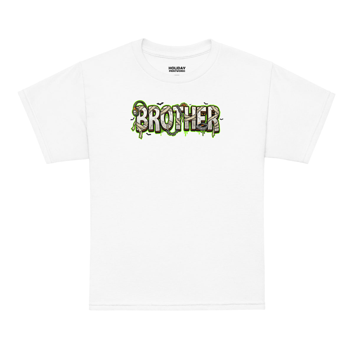 BROTHER Halloween Monster Name Youth T-Shirt