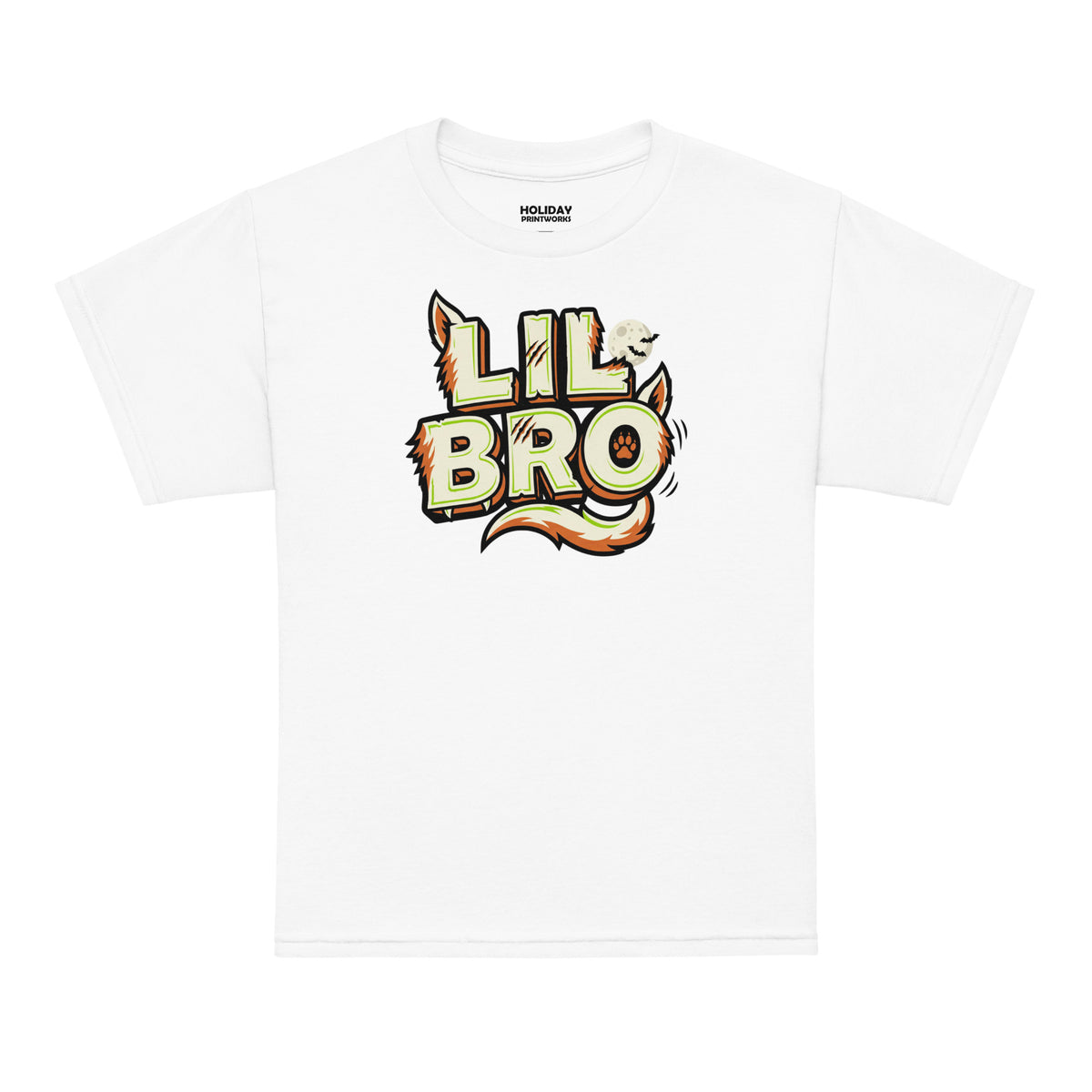 LIL BRO Halloween Monster Name Youth T-Shirt